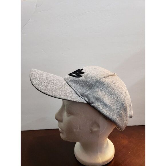 Men's Jamaica Cap Embroidered 3D Soft Grey Black Adjustable Baseball Cap - Picture 6 of 6